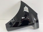 Painted Front Bumper End Cap Extension for 2019-2022 Chevrolet Silverado (Passenger-Side | Mexico Built) Black (WA8555) 84658122 84934130 GM1017111 ReveMoto Replacement Painted Auto Parts