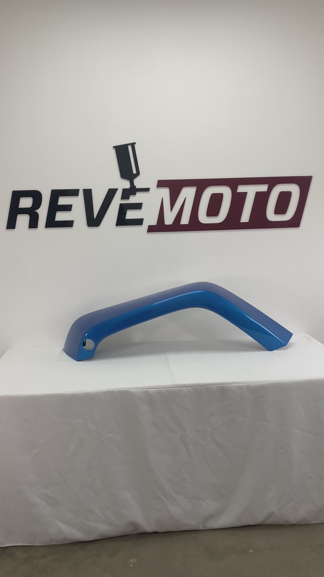 Painted Front Fender Flare for 2007-2017 Jeep Wrangler (Set of Four) Deep Hydro Blue Metallic (PBJ)  5KC87TZZAJ CH1268108