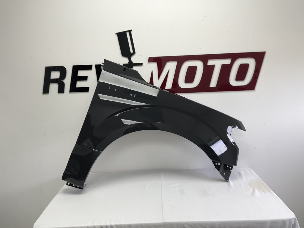 25521A - 2015-2020 Ford F150 Fender Painted (Right; Passenger-Side) Real Steel (TB) JL3Z16005A FL3Z16005A FO1241300 ReveMoto Painted Auto Parts Replacement