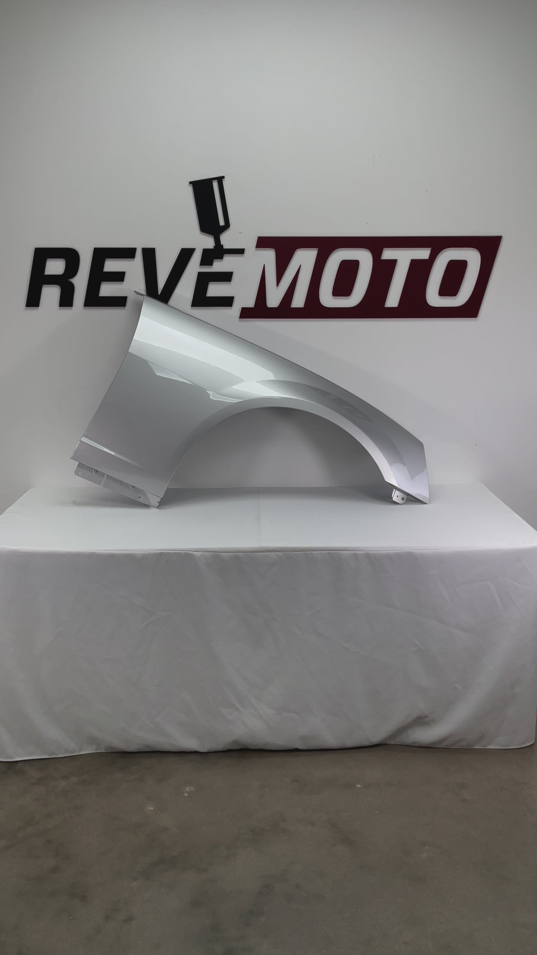 2010-2015 Chevrolet Camaro Fender Painted Switchblade Silver Pearl (WA636R) 20943622ReveMoto Painted Auto Parts Replacement