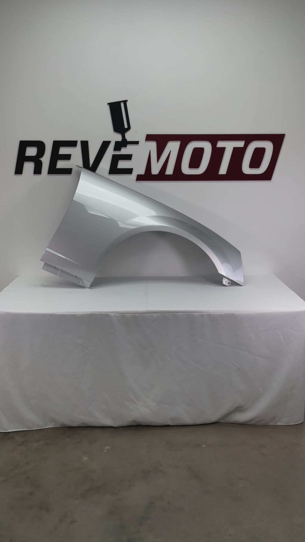 2010-2015 Chevrolet Camaro Fender Painted Switchblade Silver Pearl (WA636R) 20943622ReveMoto Painted Auto Parts Replacement