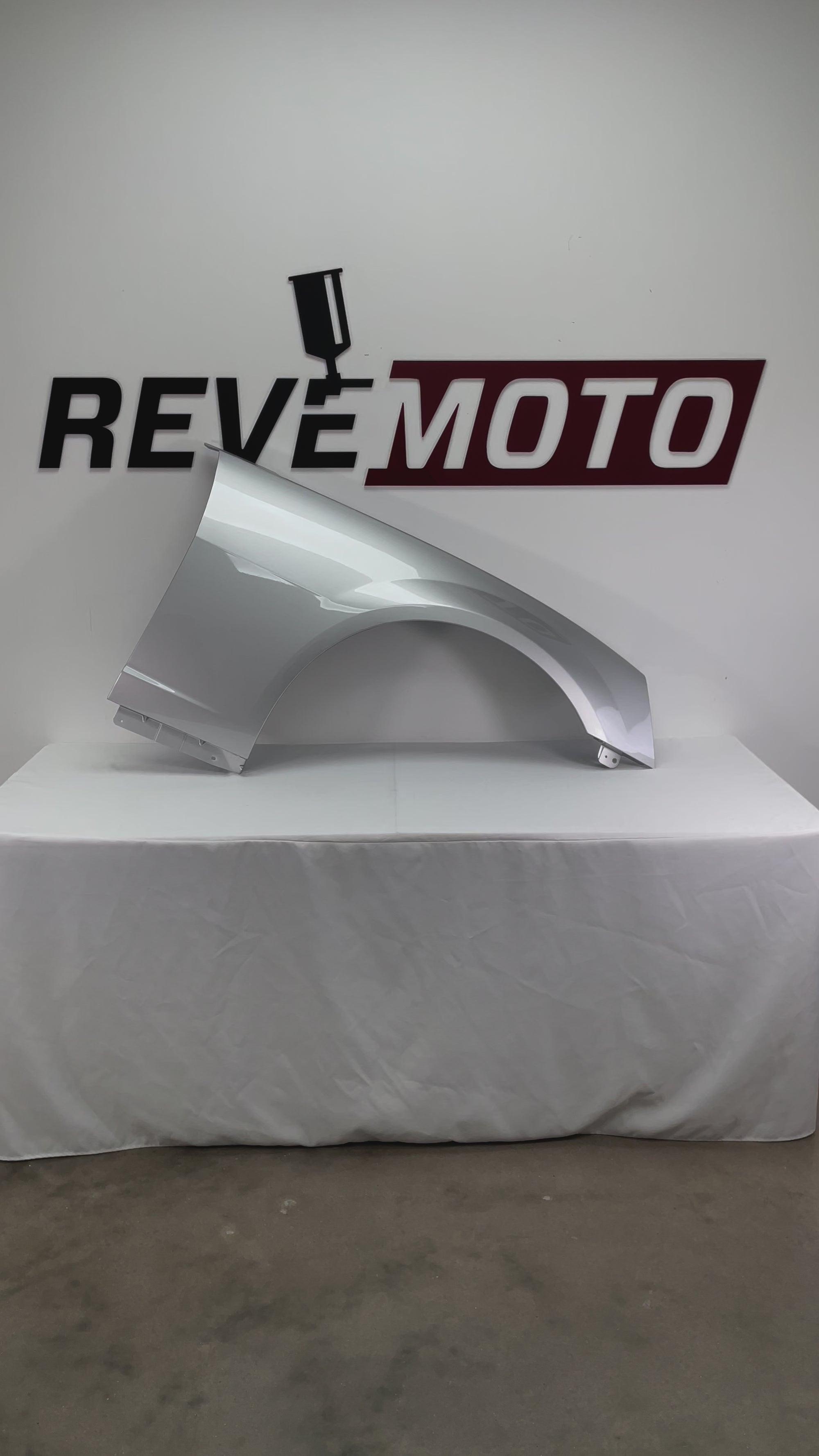 2010-2015 Chevrolet Camaro Fender Painted Switchblade Silver Pearl (WA636R) 20943622