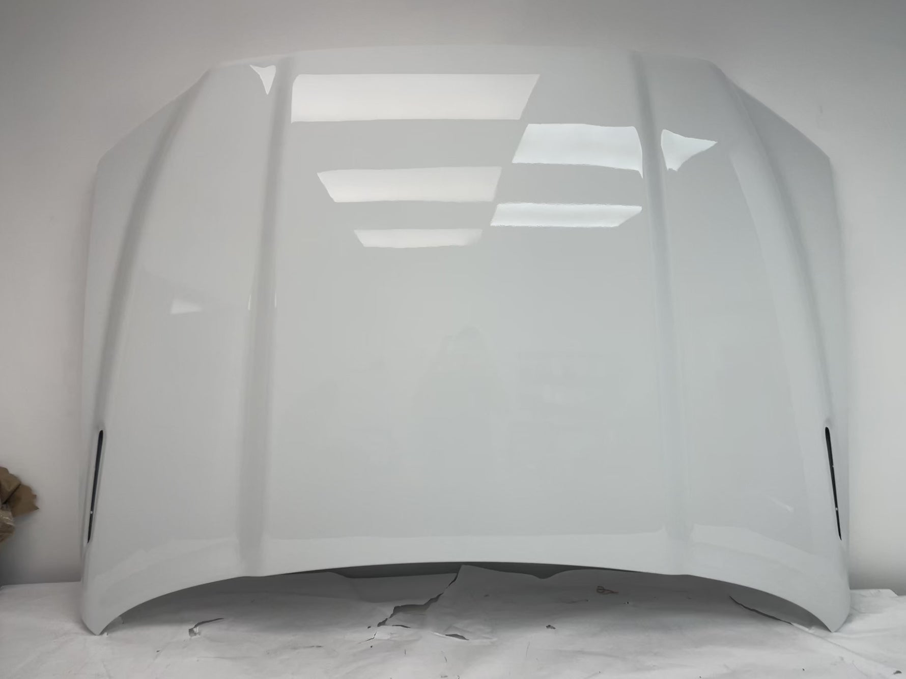 25924 - 2019-2022 Dodge Ram 2500 OEM Hood Painted Bright White (PW7) 68360786AE