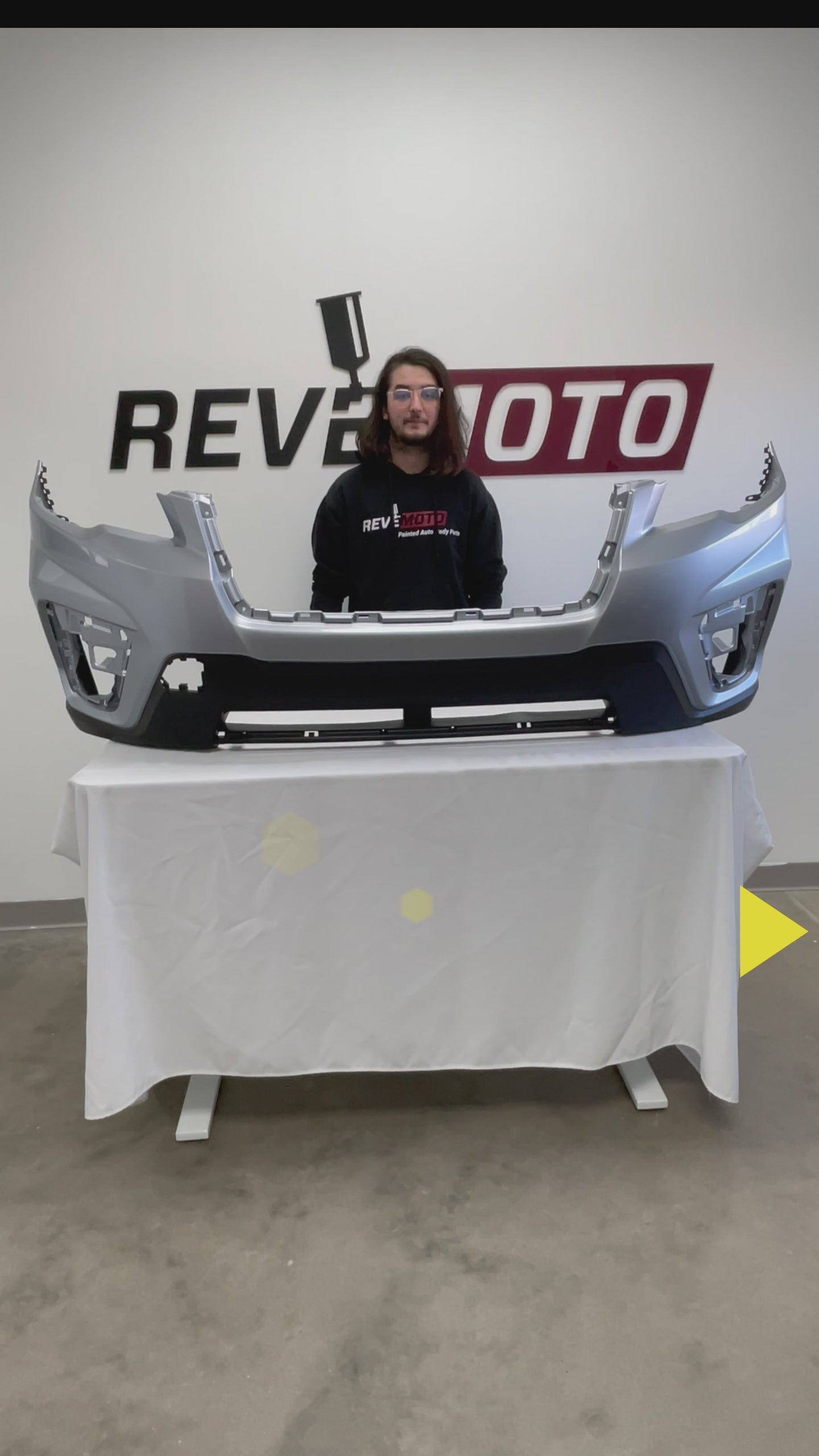 2019-2021 Subaru Forester : Front Bumper Painted