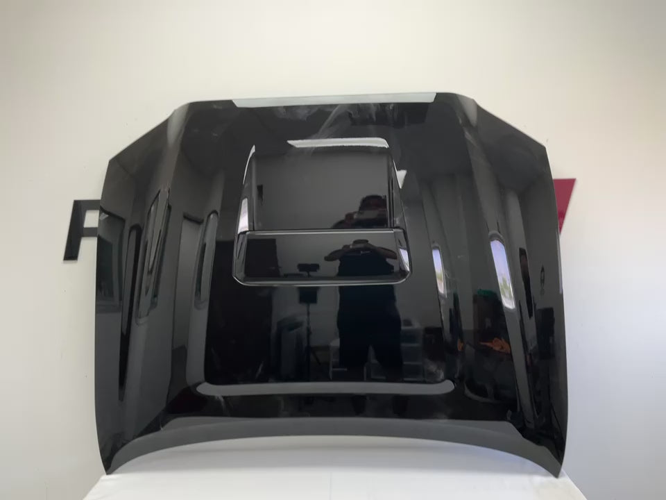 2017 Toyota Camry Hood Painted Attitude Black Pearl (218) 5330106160 TO1230234