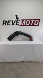 Painted Front Fender Flare for 2018-2023 Jeep Wrangler (WITH: LED Lamps | Passenger- Side) Black (PX8) 6CE80TZZAH