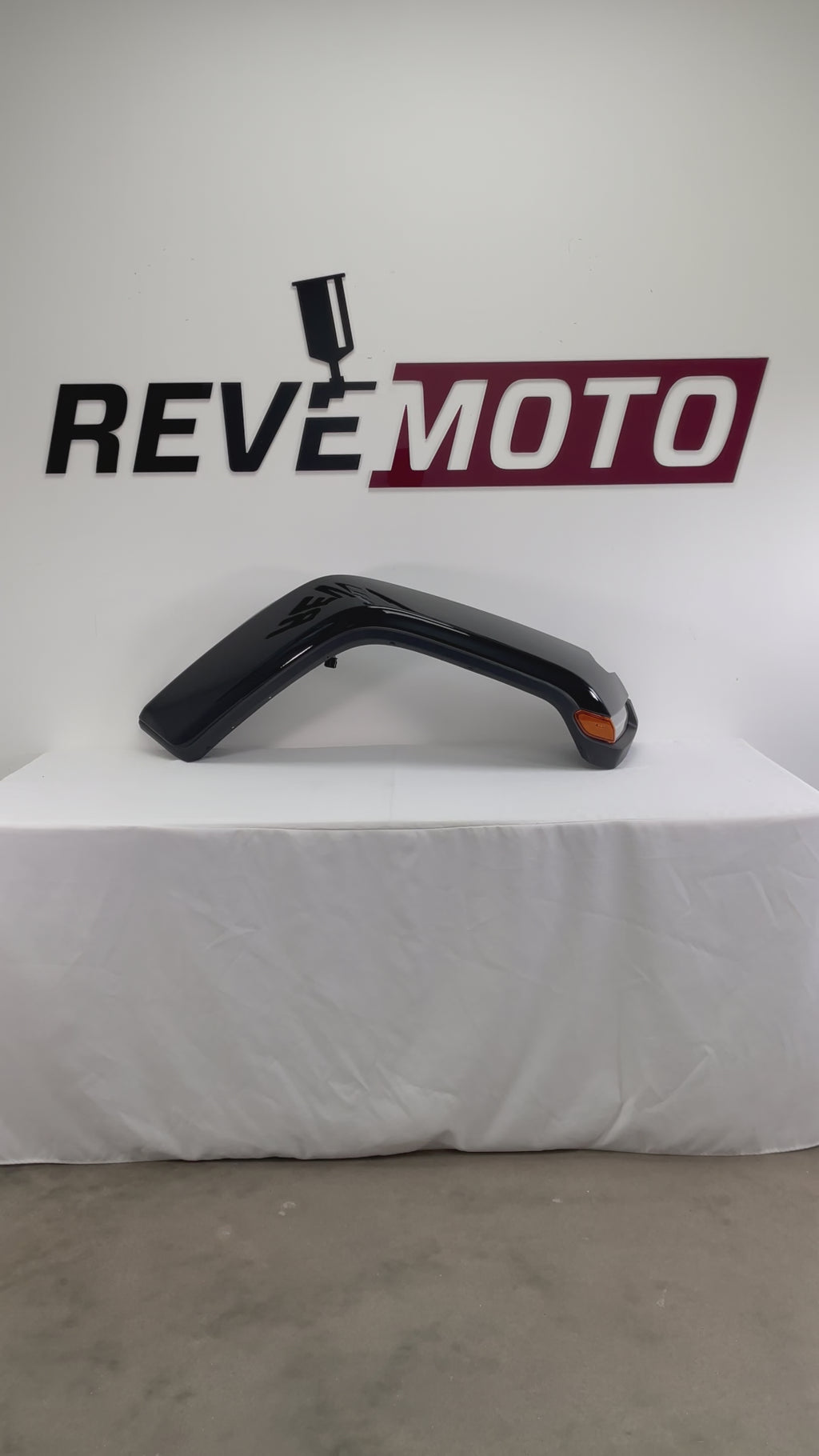 Painted Front Fender Flare for 2018-2023 Jeep Wrangler (WITH: LED Lamps | Passenger- Side) Black (PX8) 6CE80TZZAH