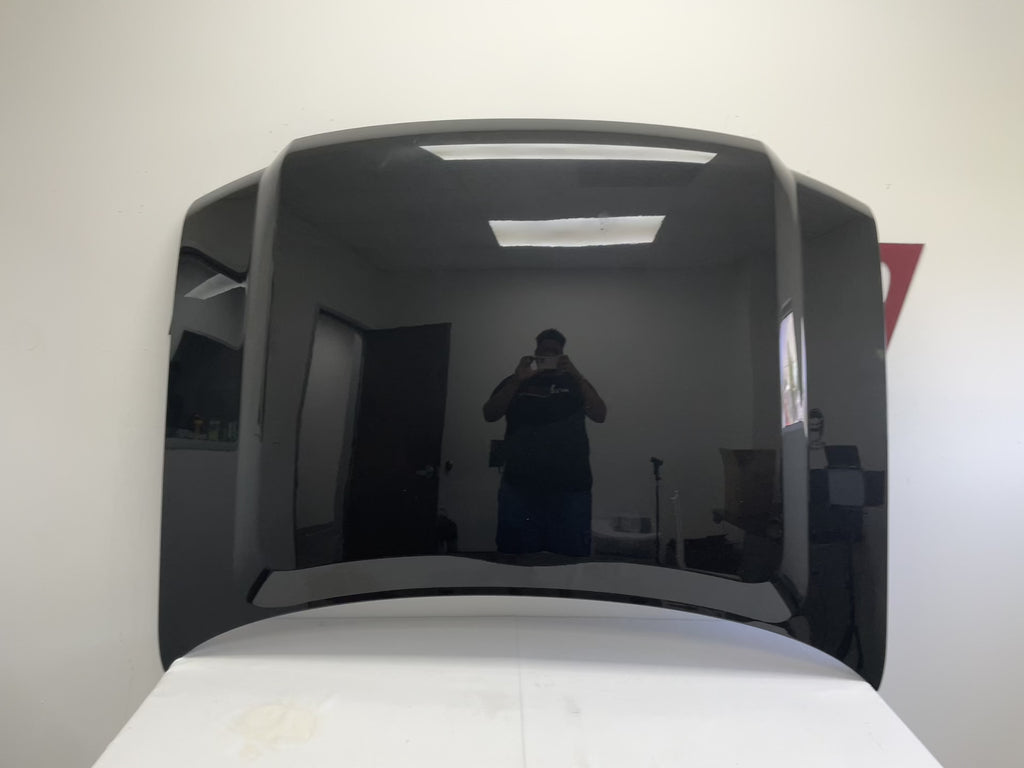 24901 - 2007-2017 Ford Expedition Hood Painted Tuxedo Black Metallic (UH)