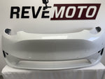 25055 Painted Front Bumper for 2020-2024 Tesla Model Y - White Water Pearl (PPSW) - Part Number  1493736S0C ReveMoto Painted Auto Parts Replacement