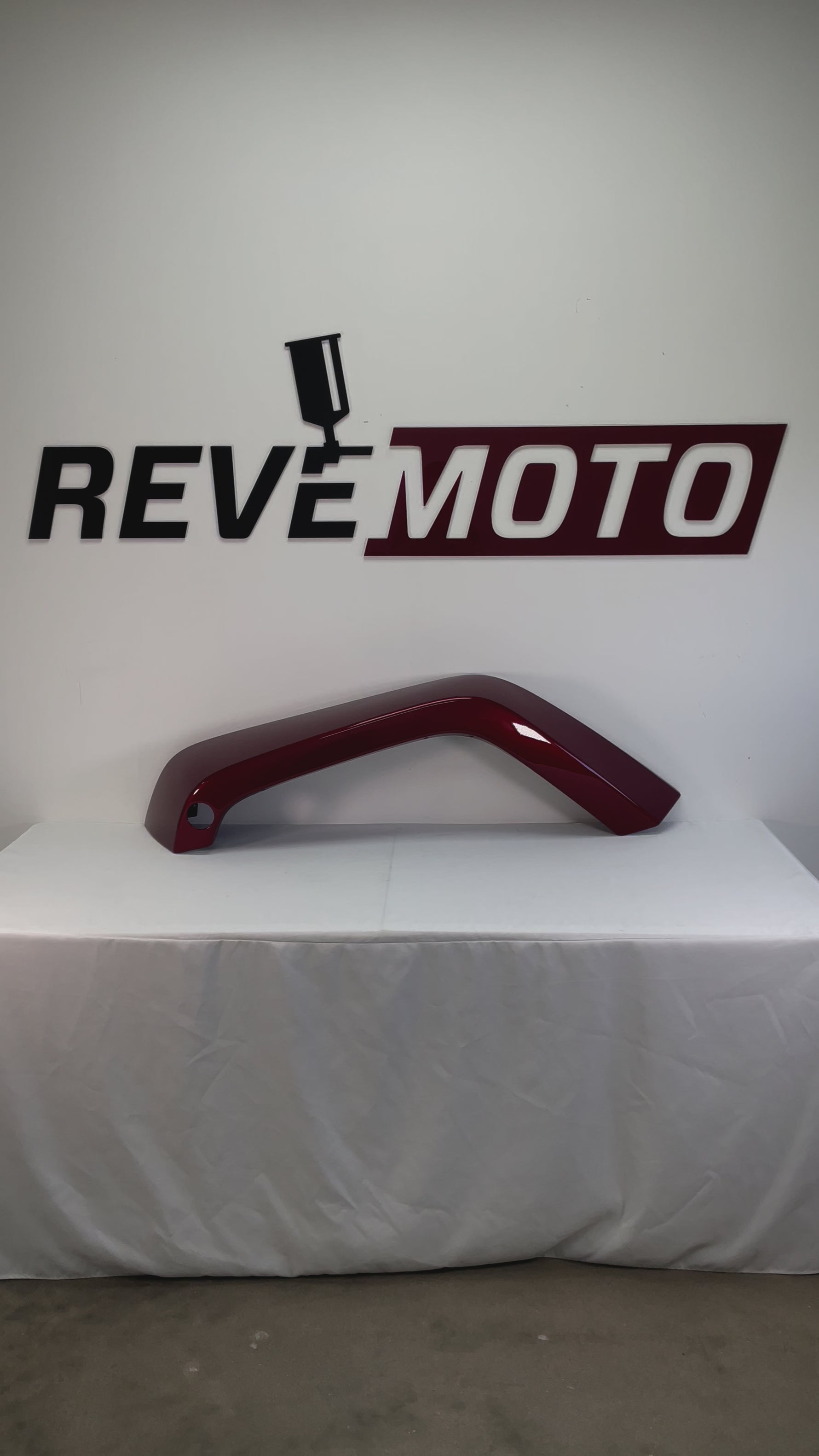 Painted Front Fender Flare for 2007-2017 Jeep Wrangler (Set of Four) Deep Cherry Red Crystal Pearl (PRP) 5KC87TZZAJ CH1268108