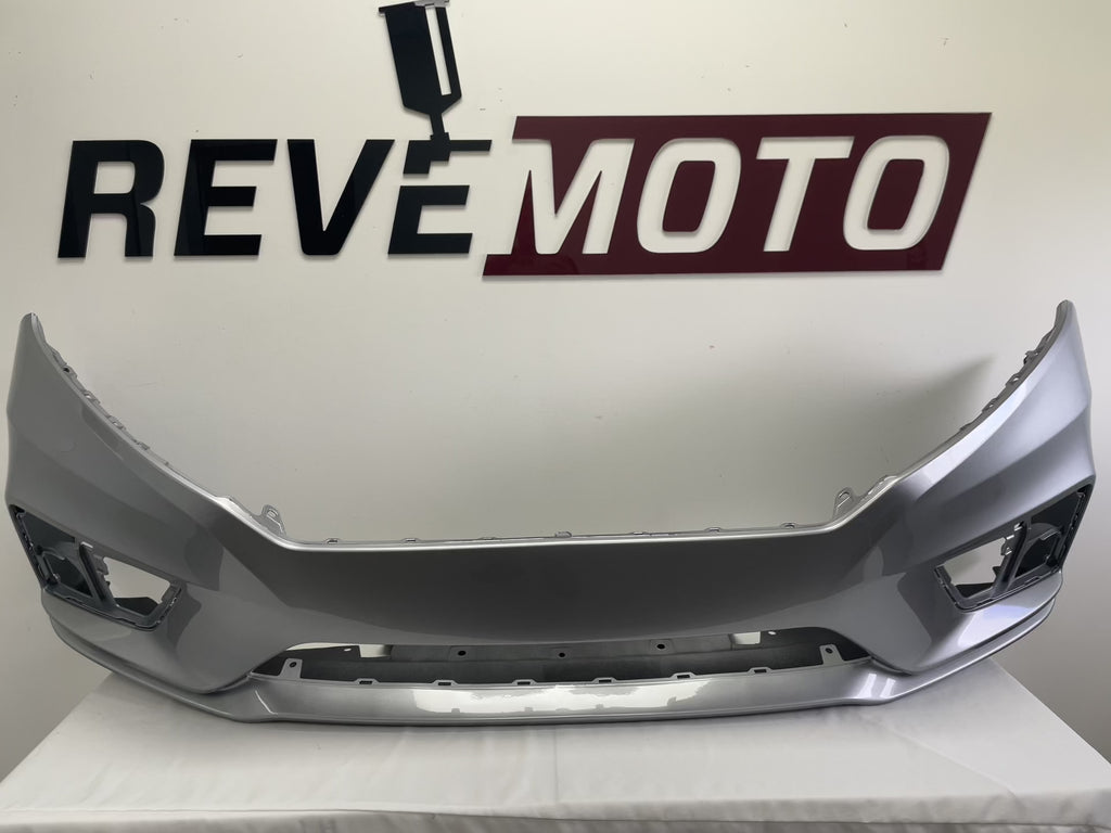 Painted Front Bumper Cover for 2018-2020 Honda Odyssey Lunar Silver Metallic (NH830M)  04711THRA00ZZ  HO1000310