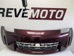 24733 - 2006-2009 Nissan 350Z Front Bumper Painted (w/o Nismo) New Maroon Metallic (L40) FBM22CF40H NI1000234