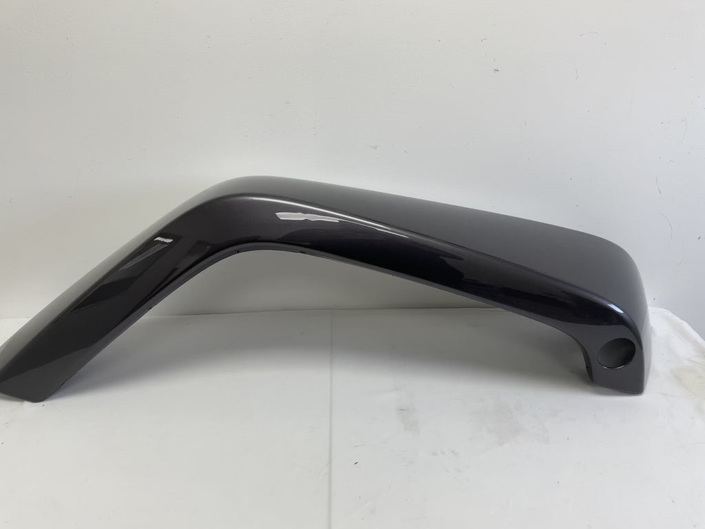 Painted Front Fender Flare for 2007-2017 Jeep Wrangler  (OEM | Passenger-Side) Granite Crystal Metallic (PAU) 5KC86TZZAJ 