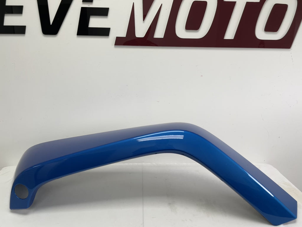 Painted Front Fender Flare for 2007-2017 Jeep Wrangler (Set of Four) Deep Hydro Blue Metallic (PBJ)  5KC87TZZAJ CH1268108