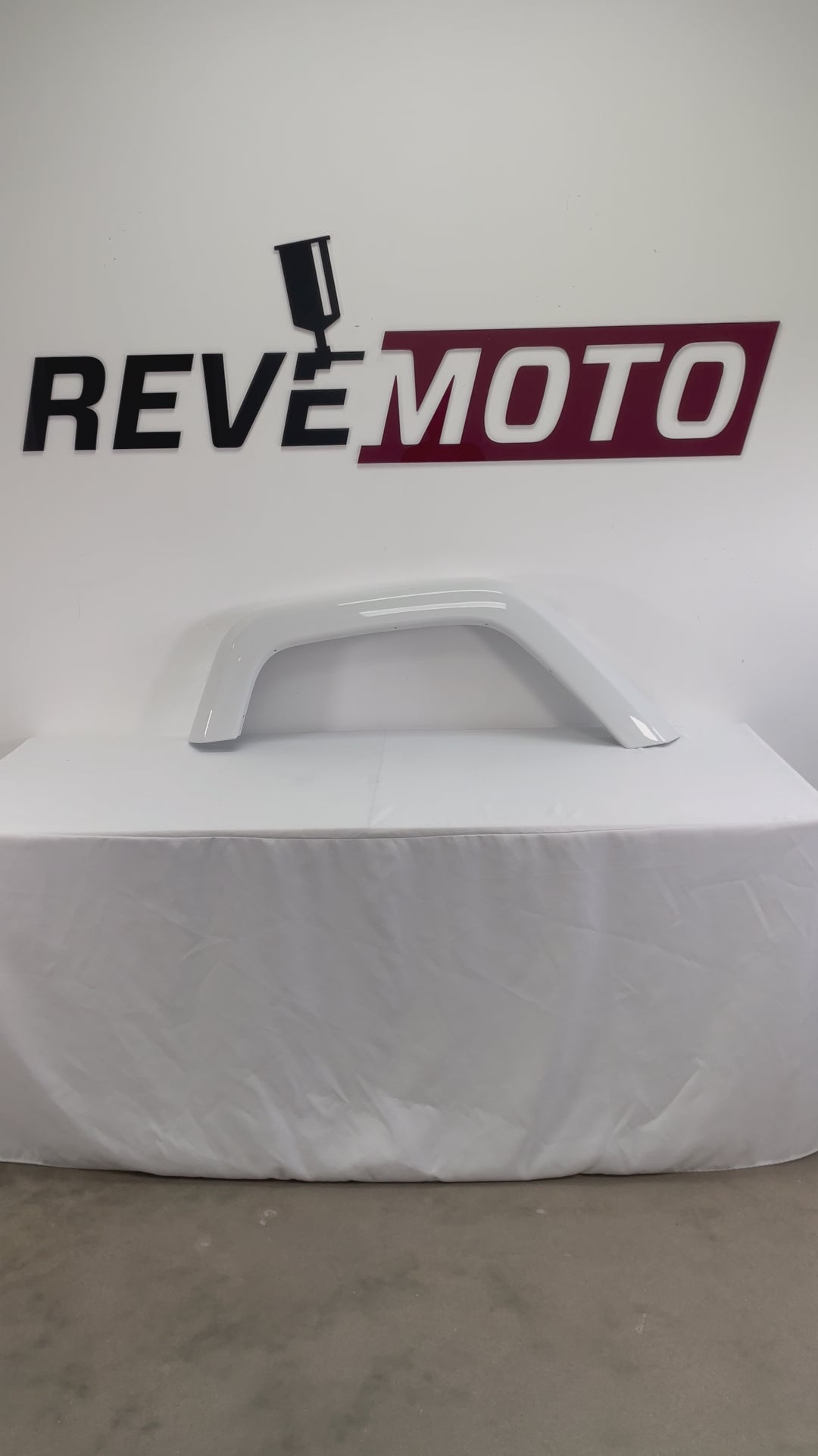 Painted Rear Fender Flare for 2007-2017 Jeep Wrangler (Aftermarket | Passenger-Side) Bright White (PW7)  5KC84TZZAG Replaced by 5KC84TZZAH  