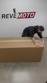 Painted Front Bumper Cover for 2013-2014 Ford Mustang Race Red (PQ) Fits All Models (Except Shelby GT500) DR3Z17D957ABPTM ReveMoto Painted Auto Body Parts Replacement