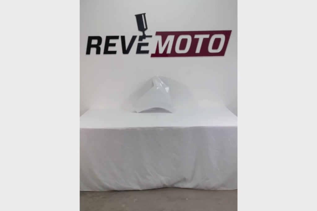 Painted Front Bumper End Cap Extension for  2019-2022 Chevrolet Silverado  Olympic White (WA8624) 84658017 GM1016110 ReveMoto Painted Auto Body Parts Replacement