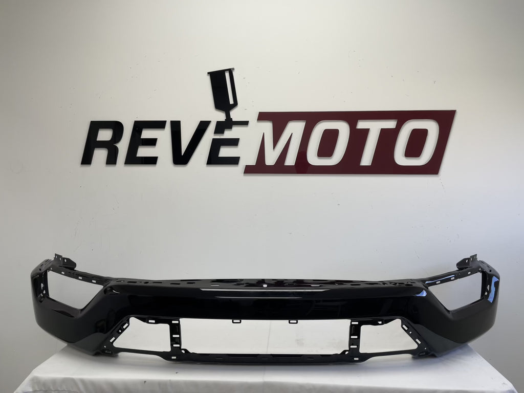 Painted Front Bumper Cover for 2021-2023 Ford F150 (w/o Park Sensors) Agate Black Metallic (UM) ML3Z17757BPTM