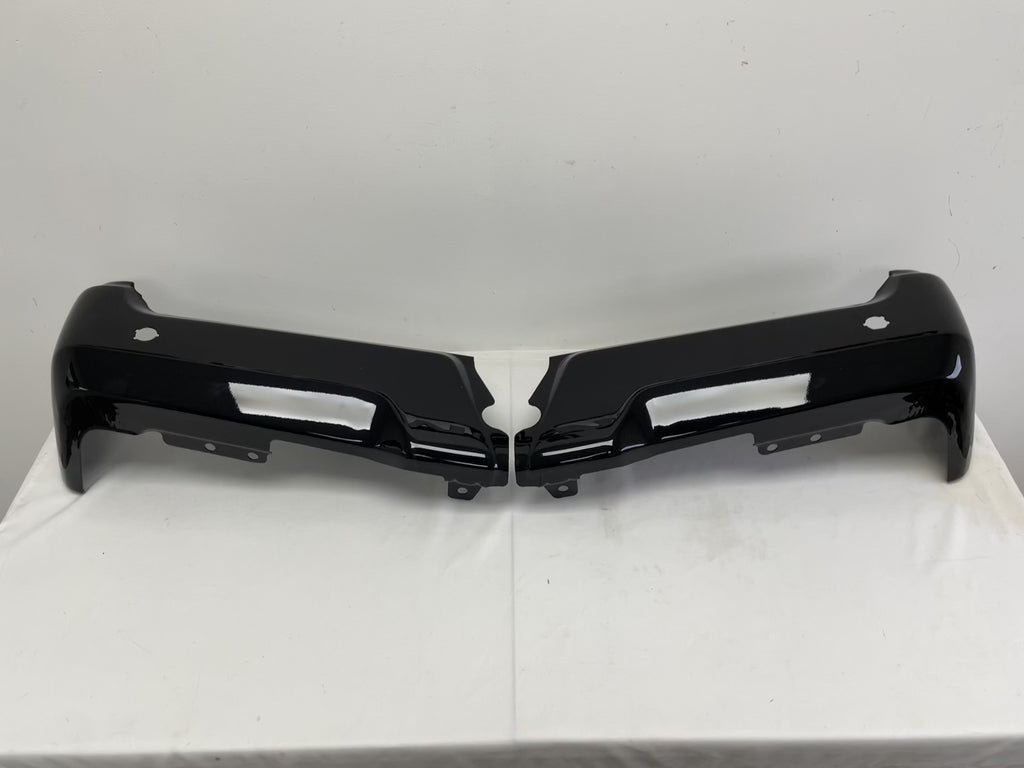 25696 - Painted Rear Bumper Extension for 2017-2022 Ford F250 Agate Black (UM) HC3Z17906LPTM
