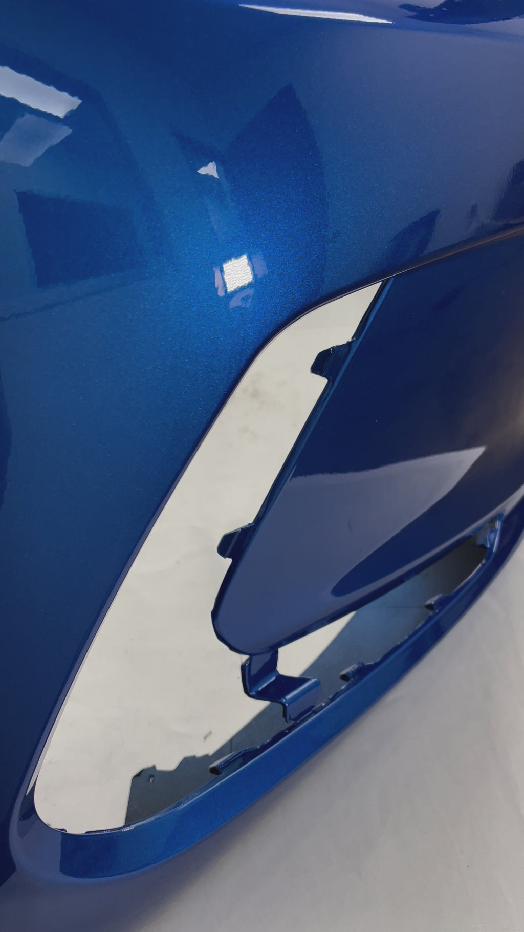 2017-2018 Hyundai Elantra Front Bumper Painted (US Built) Marina Blue Metallic (N4B) 86510F3000 HY1000215 ReveMoto Painted Auto Parts Replacement