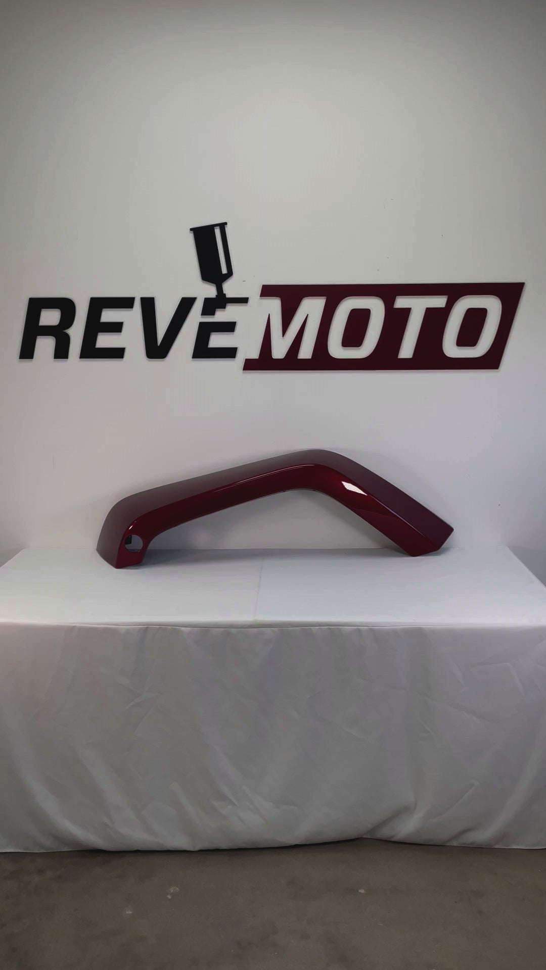 25962 Painted Front Fender Flare for 2018 Jeep Wrangler JK (Driver-Side) Deep Cherry Red Crystal Pearl (PRP) 
 5KC87TZZAJ CH1268108