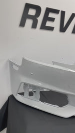 2017-2019 Audi A4 Quattro Front Bumper Painted Gletscherweiss Pearl (LS9R) 8W0807065SGRU AU1000276 ReveMoto Painted Auto Parts Replacement 