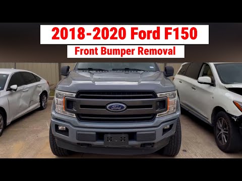 2018 2020 Ford F150 Front Bumper Removal | Easy and Fast Removal | ReveMoto