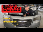 2015-2022 Chrysler 300 Front Bumper Quickest Installation Video - ReveMoto.com