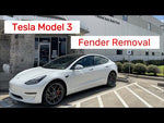 Tesla Model 3 Fender Removal - Easy and Fastest Removal and Installation