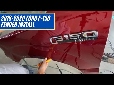 2015-2020 Ford F150 : Fender Painted (OEM: Passenger-Side)