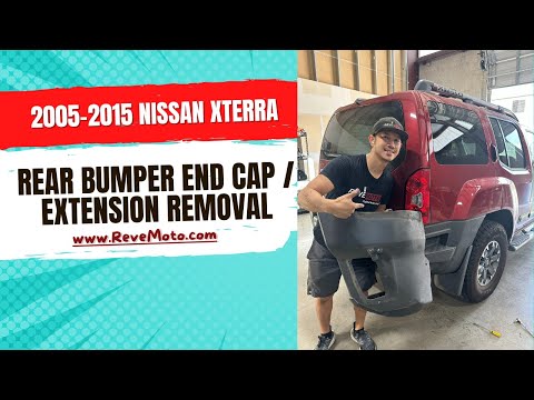 2005-2015 Nissan Xterra Rear Bumper End Cap Removal & Installation . LESS than 10 Mins to do