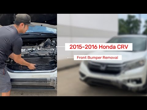 2015-2016 Honda CR-V Front Bumper Removal and Installation– Pre-Painted & Ready to Install!