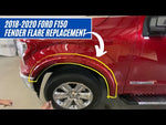 How to replace a 2018-2020 Ford F150 Fender Flares | ReveMoto Replacement Painted Car Parts Painted Auto Parts