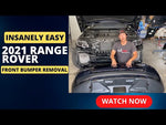 Fastest way to Remove a 2018-2022 Land Rover Range Rover Front Bumper