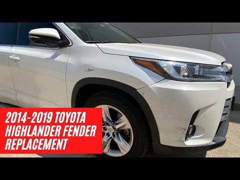How to remove your 2014-2019 Toyota Highlander fender Part 1 | ReveMoto