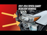 How to replace a 2012-2014 Toyota Camry headlight | ReveMoto
