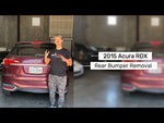 2013-2015 Acura RDX Rear Bumper Removal. Need this Bumper? Buy ReveMoto.com
