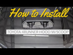 How to Install 2010-2023 5th Gen Toyota 4Runner TRD Hood with Hood Scoop ReveMoto Painted Auto Parts Replacement