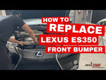 NEW 2013-2015 Lexus ES350 Front Bumper Installation. 10 Minute Easiest Install.