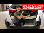 How to remove your 2013-2015 Lexus ES300H rear bumper | ReveMoto