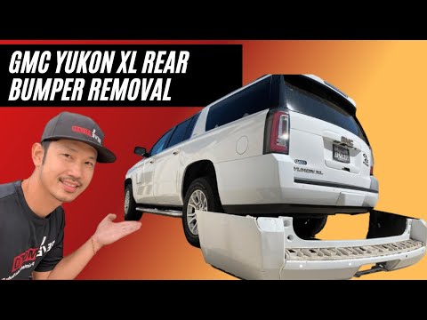 How To Remove a 2017-2020 GMC Yukon XL Rear Bumper | Using Simple Tools For Beginners | ReveMoto