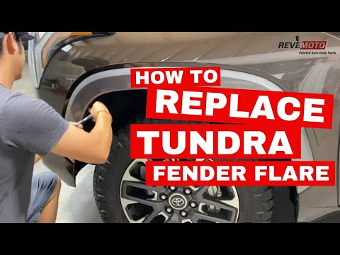 2022-2023 Toyota Tundra Fender Flare Removal. Less than 10 mins. Super Easy - ReveMoto.com
