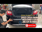 2013-2015 Honda Accord Coupe Rear Bumper Installation | ReveMoto