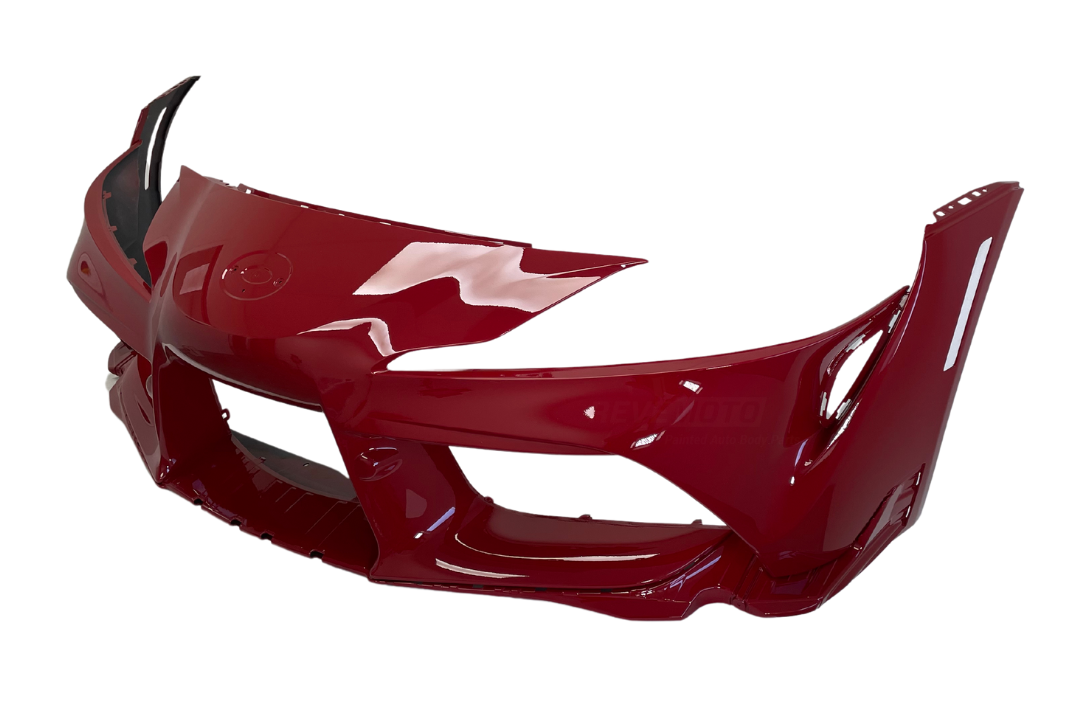 2020-2023 Toyota GR Supra Front Bumper Painted (Coupe Models) Renaissance Red (D05) 52119WAA02