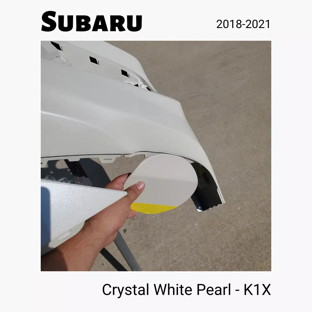 Subaru Paint Code K1X (Crystal White Pearl) - ReveMoto Custom Paint Match