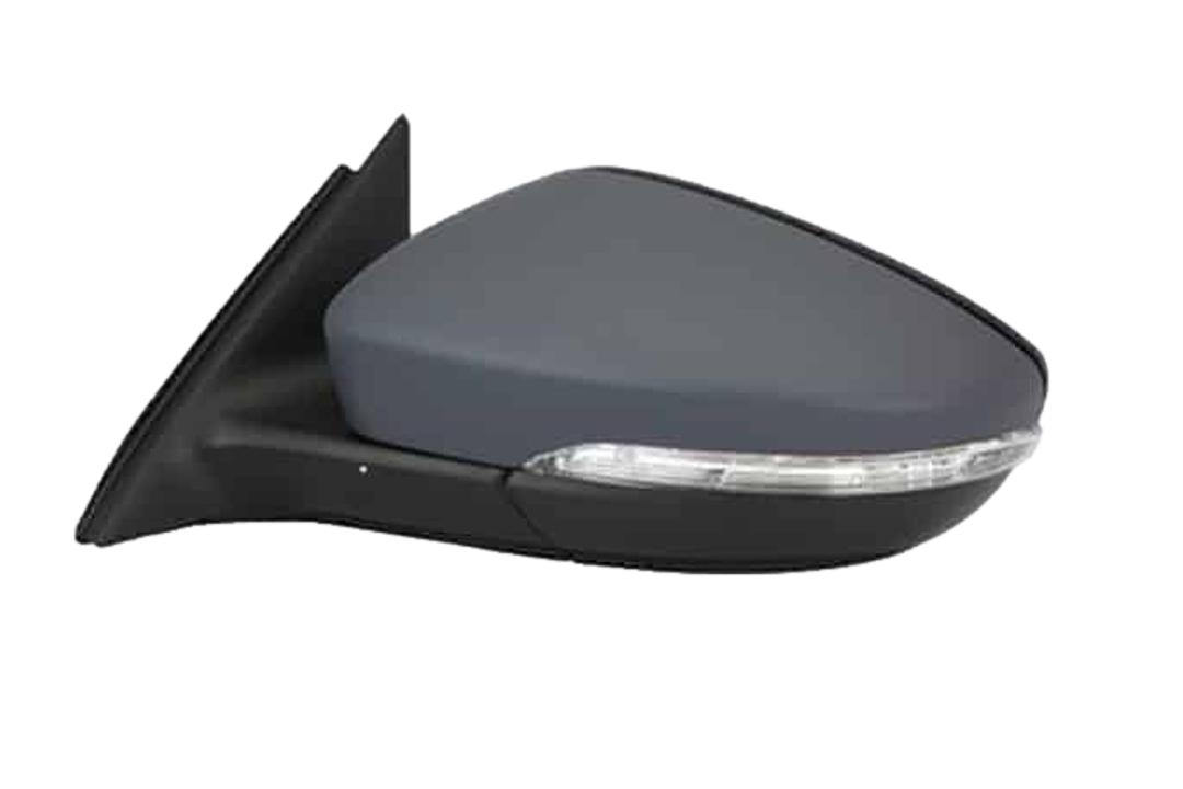 2016-2020 Volkswagen Passat Side View Mirror Painted (WITH: Memory)_(Heated) WITH: Turn Signal Light, Memory_Left, Driver-Side_ 561857507BF9B9_ VW1320164