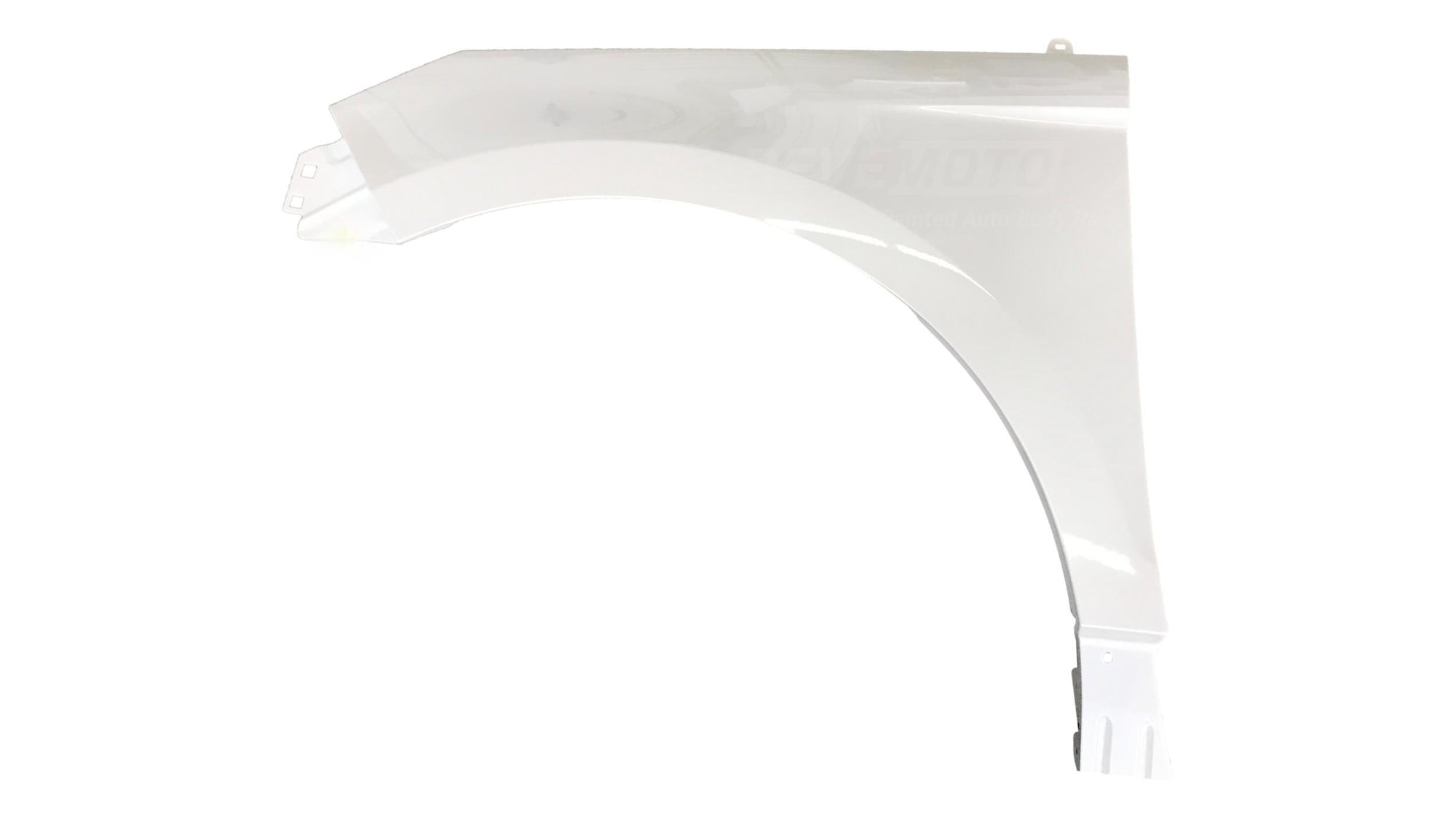 18412 - 2015-2023 Ford Edge Fender Painted White Platinum Pearl (UG) _ Left, Driver-Side GT4Z16006A FO1240295