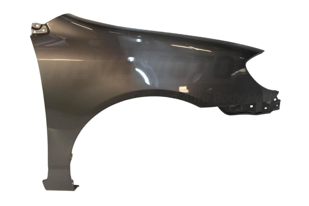 2003-2008 Toyota Corolla Passenger Fender Painted Moonshadow Metallic (1E6) 