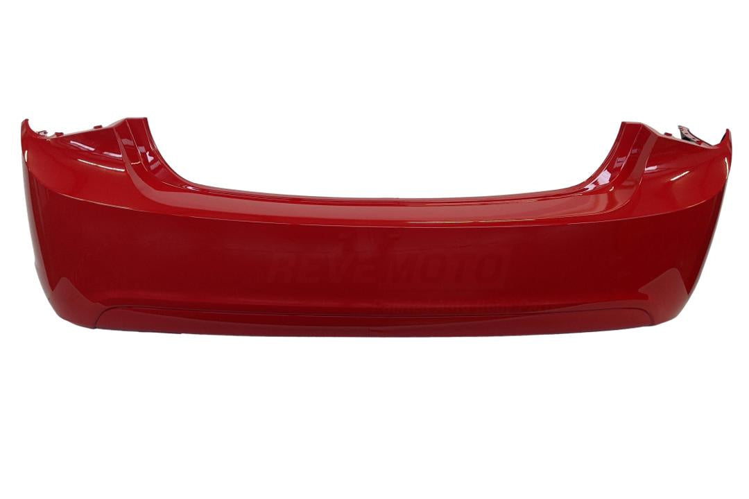 2011-2016 Chevrolet Cruze Rear Bumper Painted (OEM) Pull Me Over Red (WA130X) WITHOUT: Park Assist Sensor Holes, RS Package, Side Detection, Reverse Sensor 95016694 