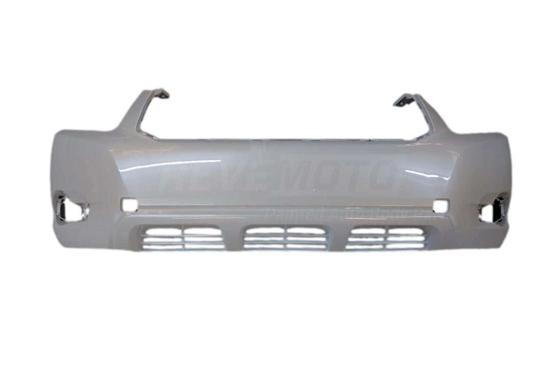 2008-2010 Toyota Highlander Front Bumper Painted Blizzard Pearl(70) 